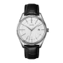 Skmei 9298BW White Dial Black Leather Analog Men’s Watch