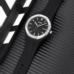 Skmei 9299BL Black Dial Black Silicon Strap Analog Men’s Watch - Image 3