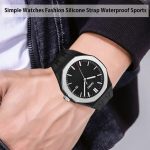 Skmei 9299BL Black Dial Black Silicon Strap Analog Men’s Watch - Image 2