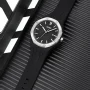 Skmei 9299BL Black Dial Black Silicon Strap Analog Men’s Watch - Image 3