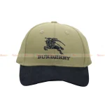 Baseball Cap Mid-Profile with Burberry Logo Embroidery - Image 2