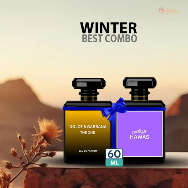 Combo Inspired by D&G The One and Rasasi Hawas - 60ml (30ml+30ml)