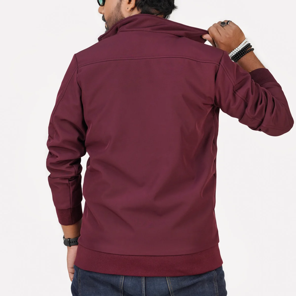 Jacket with Premium Quality Water-Resistant 3-Layered China Bonded Fabric - Image 4