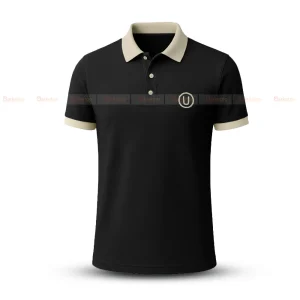 Premium China PK fabric Polo t-shirt - Black