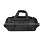 Large Capacity Premium Travel Bag with Multiple Carry Options and Shoe Compartment - Black - Image 3