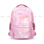 Stylish Water Resistant School and Traveling Backpack - Pink