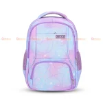 Stylish Water Resistant School and Traveling Backpack - Sky blue