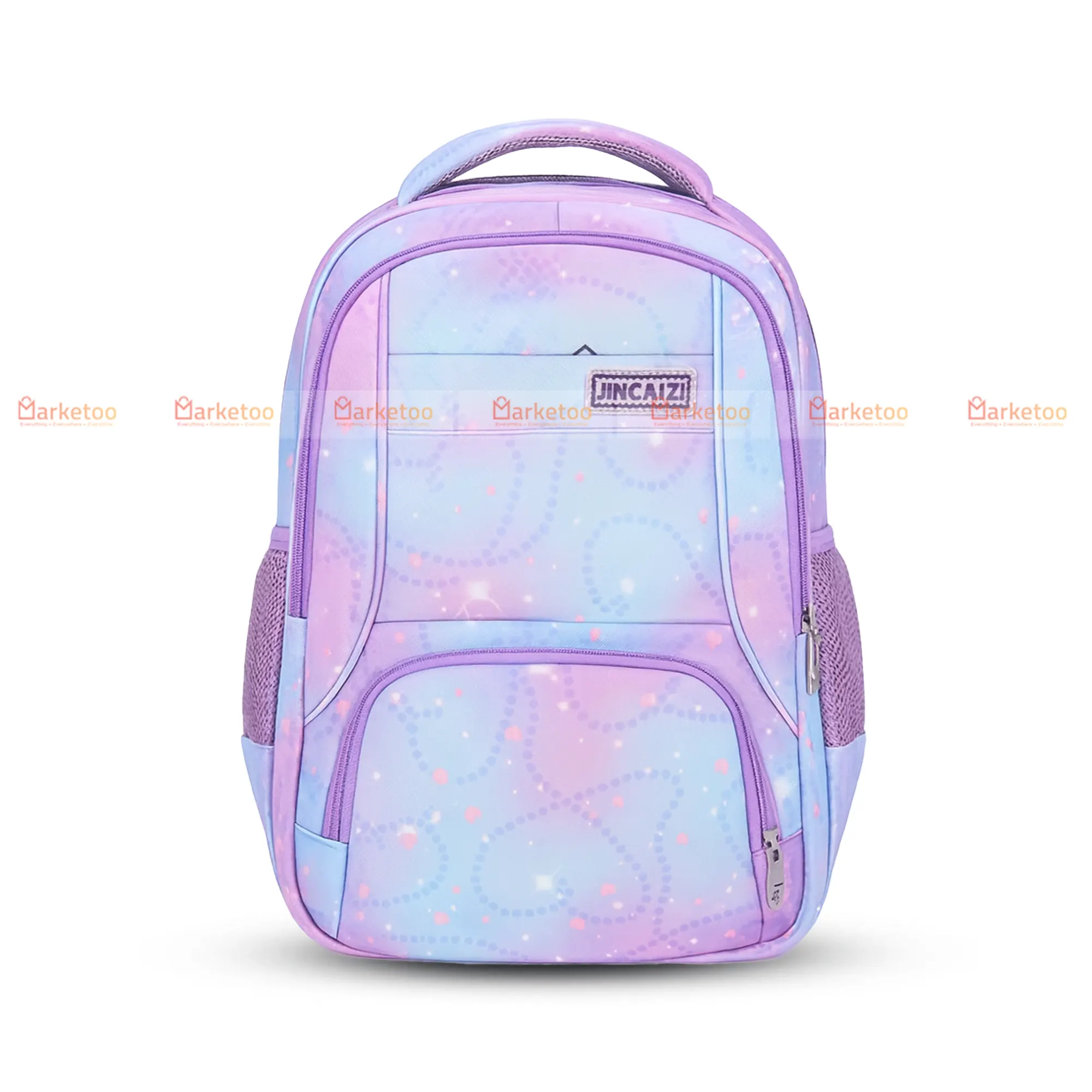 WI_JCB802Sky_1 Stylish Water Resistant School and Traveling Backpack - Sky blue - Image 1