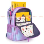 Stylish Water Resistant School and Traveling Backpack - Sky blue - Image 2